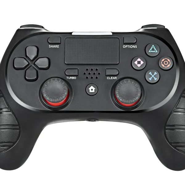 Wireless Bluetooth Joystick Gamepad for PS4 & PC with Vibration Motor – Multi-functional Controller